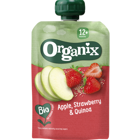 Organix Apple Strawberry Quinoa